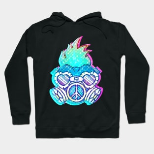 Punky Gas Mask - Sparkle Ed. Hoodie